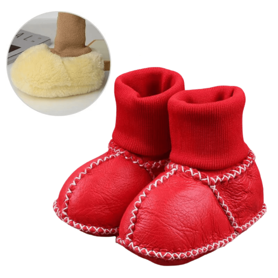 WarmSteps Babyslofjes - Antislip en Knus voor de Koude Wintermaanden - KidsKorner