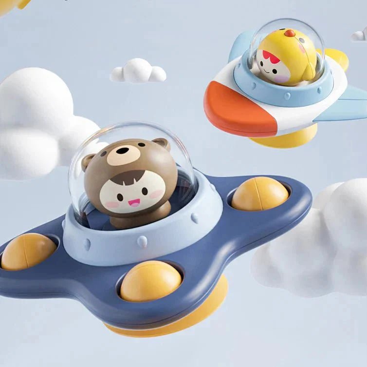 Zuignap Spinner Draaispeeltje Voor Peuters – Badspeelgoed - KidsKorner